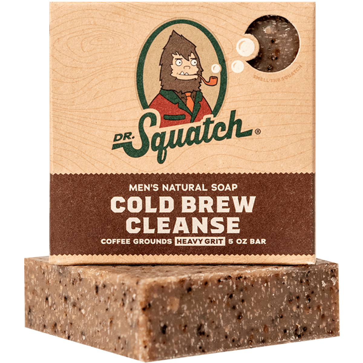 Dr. Squatch Men's Natural Soap Cold Brew Cleanse 5oz Bar