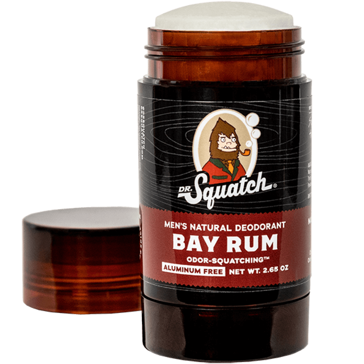 Dr. Squatch Men's Natural Deodorant Bay Rum