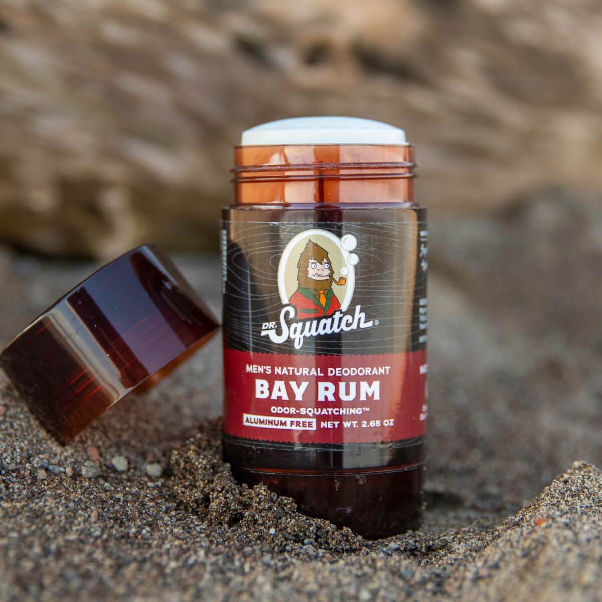 Dr. Squatch Men's Natural Deodorant Bay Rum