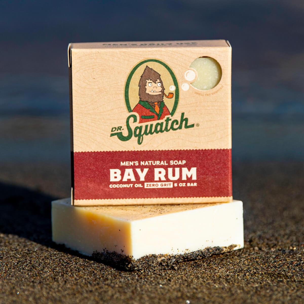 Dr. Squatch Men's Natural Soap Bay Rum 5oz Bar – Spa & Lifestyle