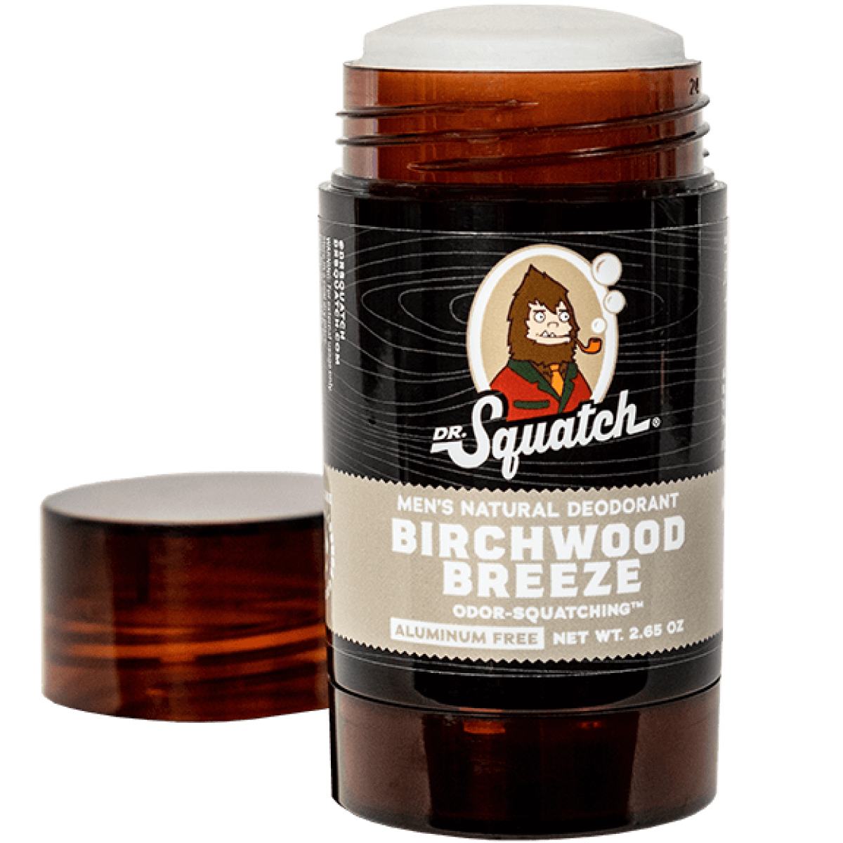 Dr. Squatch Men's Natural Deodorant Birchwood Breeze