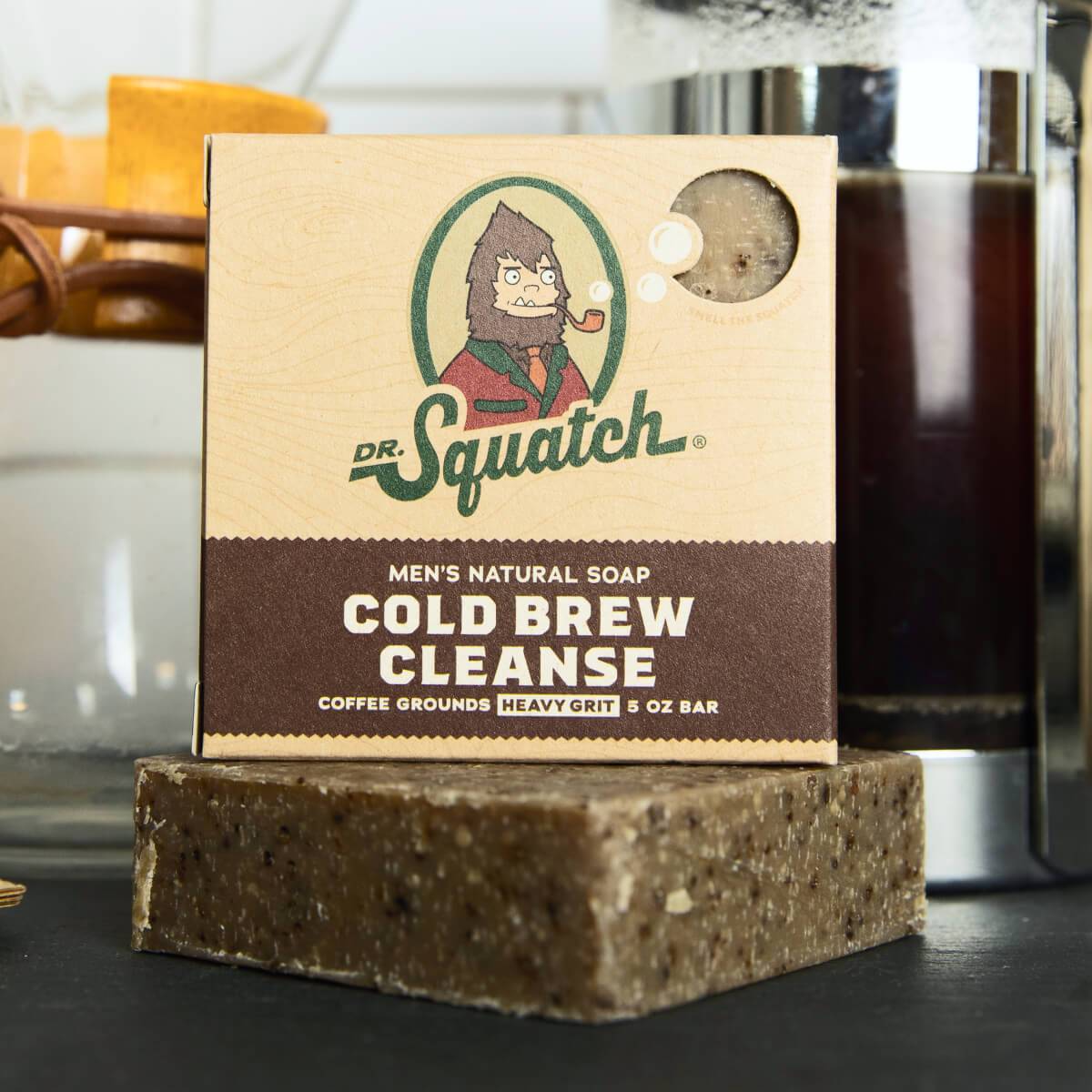 Dr. Squatch Men's Natural Soap Cold Brew Cleanse 5oz Bar – Spa