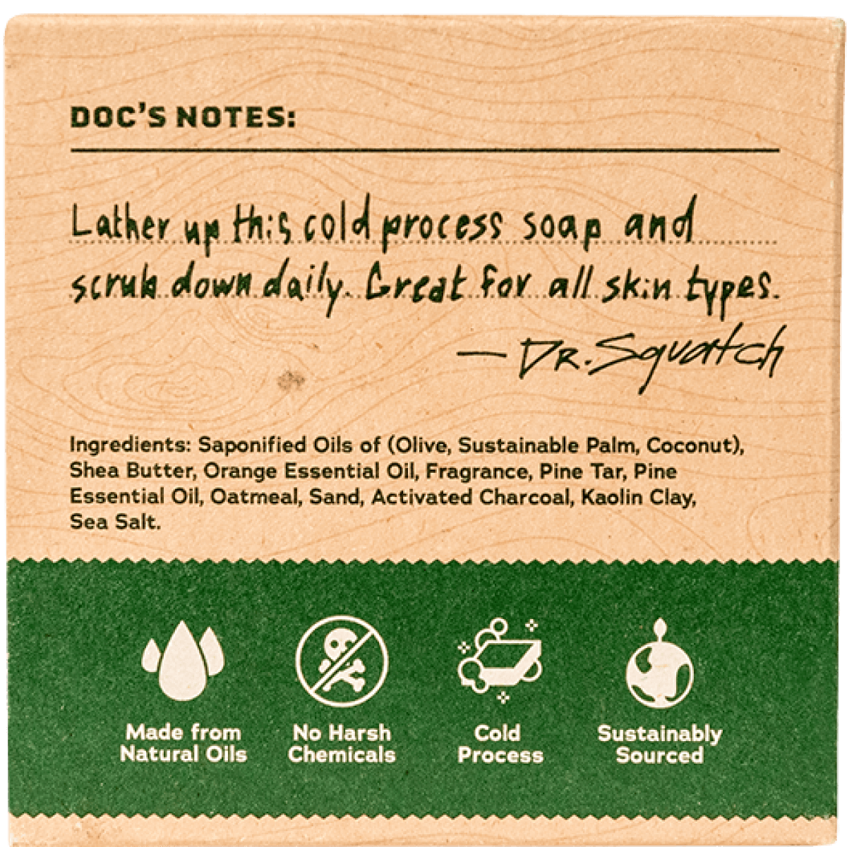 Dr. Squatch All Natural Bar Soap for Men, 3 Bar Variety Pack, Pine Tar,  Cedar Citrus and Gold Moss
